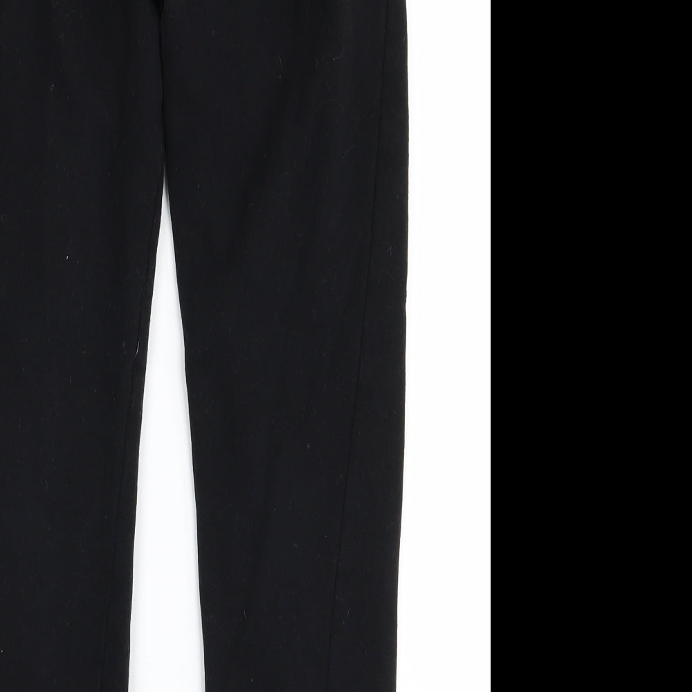 Primark Girls Black Jogger Trousers Size 9 Years
