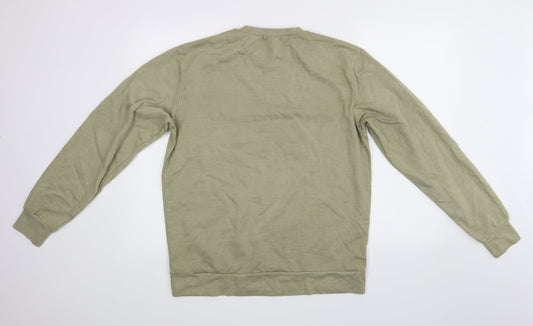 PRETTYLITTLETHING Womens Green Pullover Jumper Size M