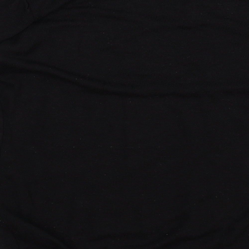 Boohoo Mens Black Pullover Jumper Size S