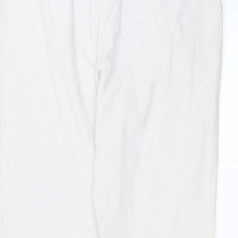 Marks and Spencer Womens Grey Trousers Size 18 L26 in