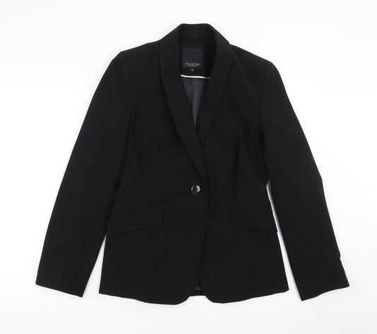 Womens UK Size 10 Debenhams Regular Black Suit Jacket