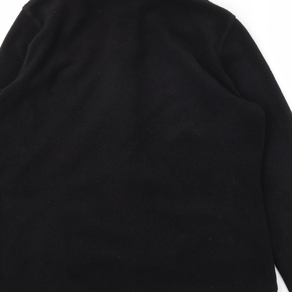 F&F Womens Black Full Zip Jumper Size 12
