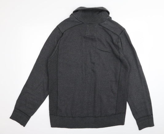 TU Mens Grey   Pullover Jumper Size L