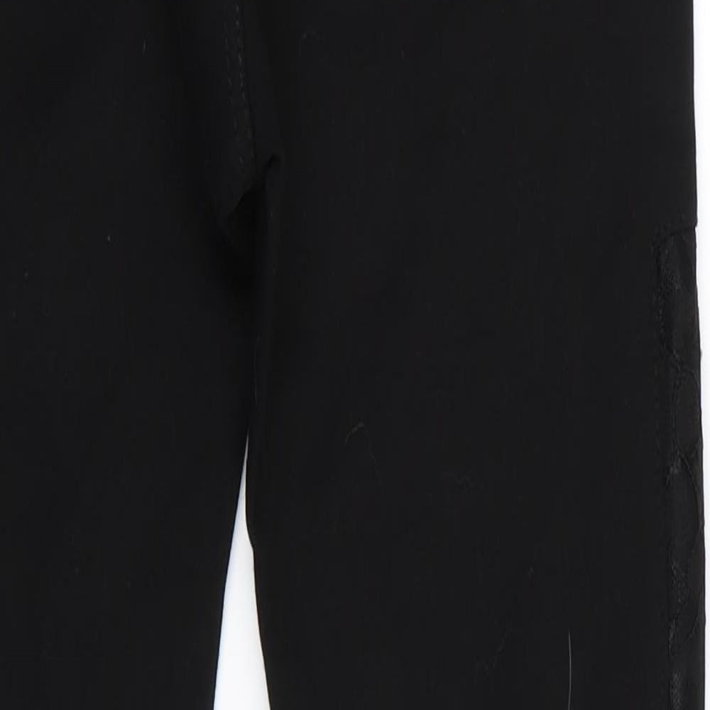 Womens UK Size 8 Preworn Jegging Black Leggings