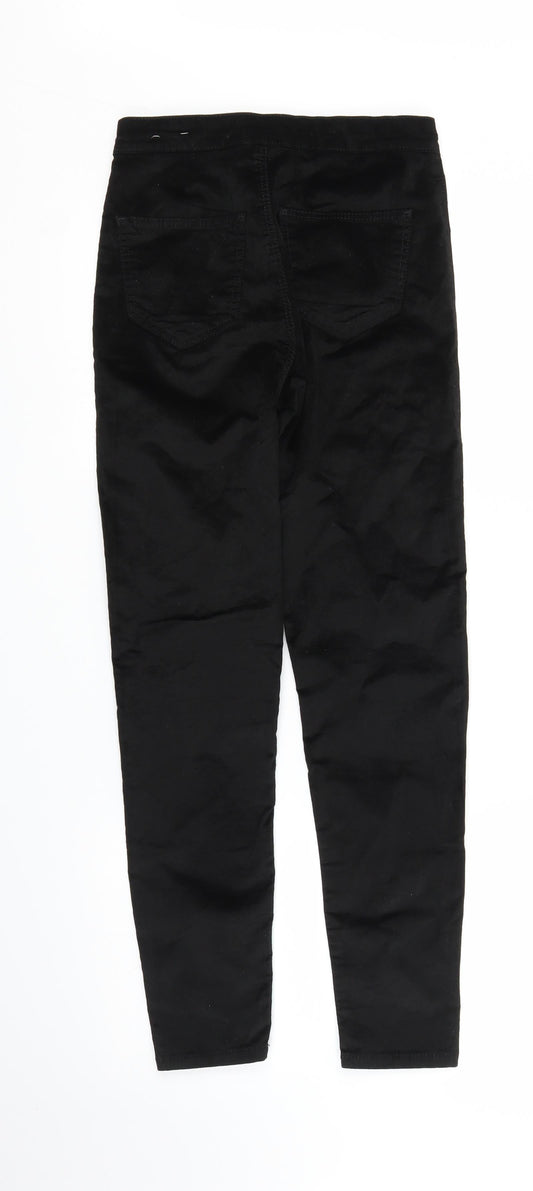 Topshop Womens Black Skinny Jeans Size 26 in L25 in