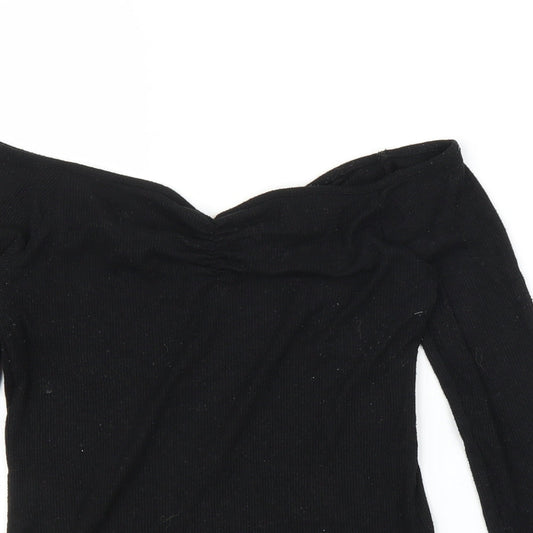 Primark Womens Black Basic T-Shirt Size 12