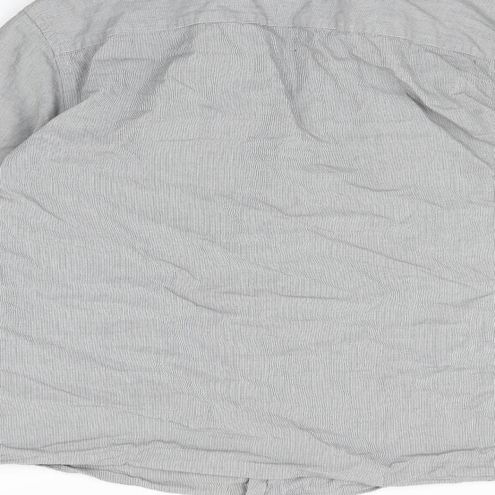 F&F Mens Grey Button-Up Size 16