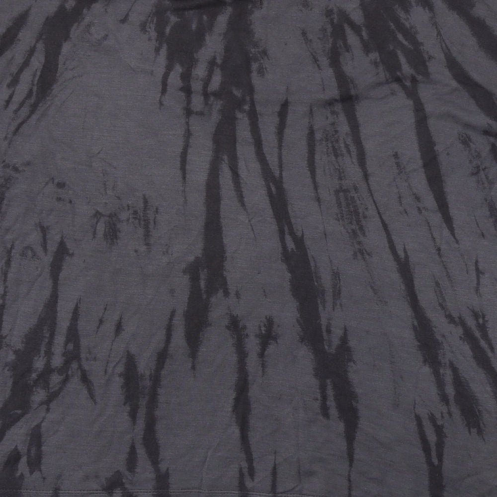 bekk q Womens Grey Basic T-Shirt Size M