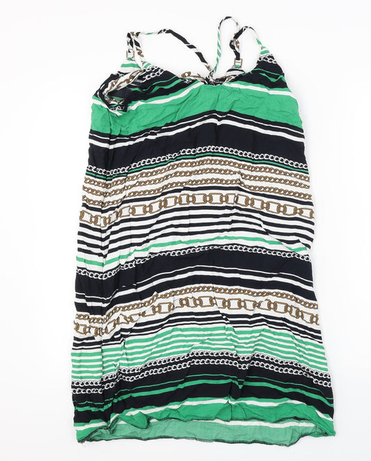 Dorothy Perkins Womens Green Bodycon Size 14