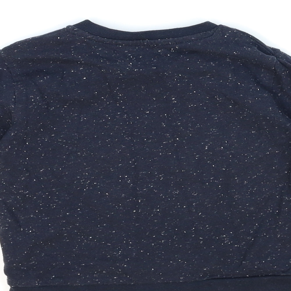 Very Baby Black Basic T-Shirt Size 18-24 Months