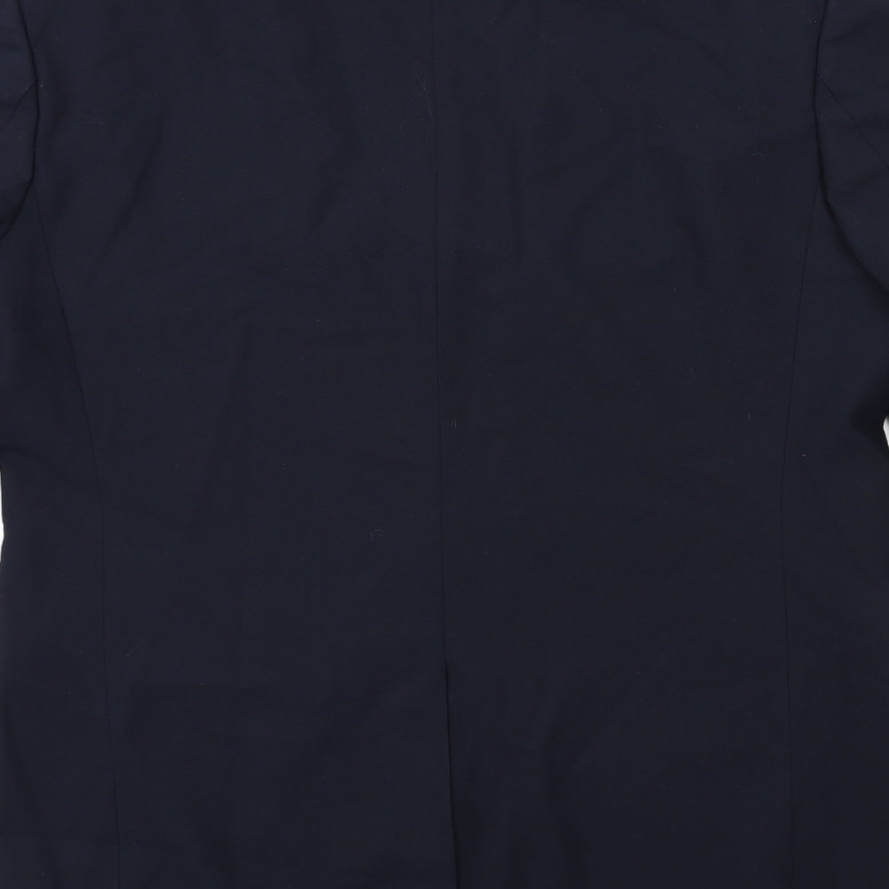 Mens UK Size 42 BHS Regular Blue Suit Jacket