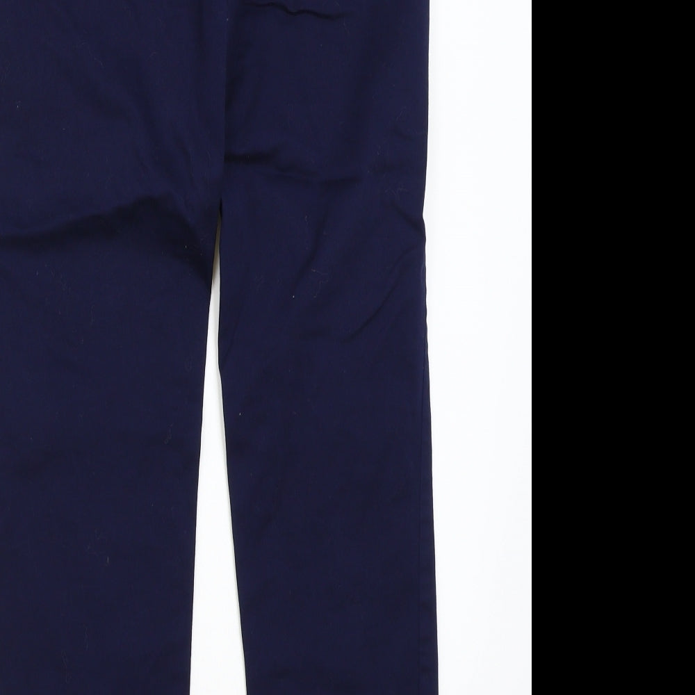 Warehouse Womens Blue Trousers Size 10 L26 in