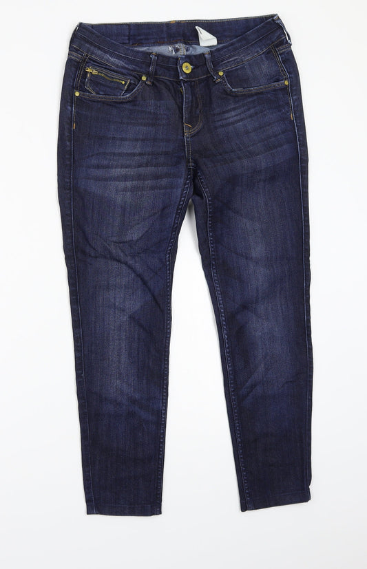 &denim Womens Blue Straight Jeans Size 29 L24 in