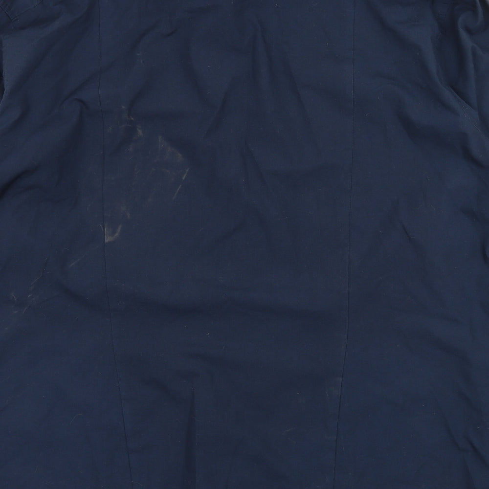 Mens UK Size XL H&M Blue Button-Up Long Sleeve Casual Shirt