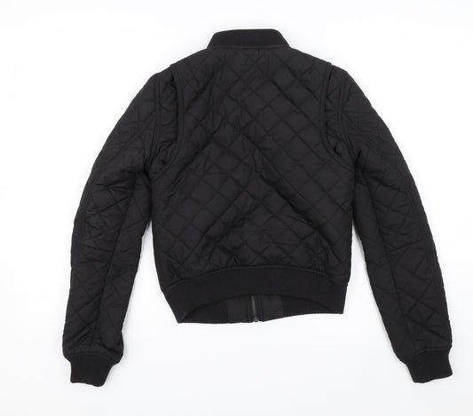 Divided Womens Black Jacket Size 8