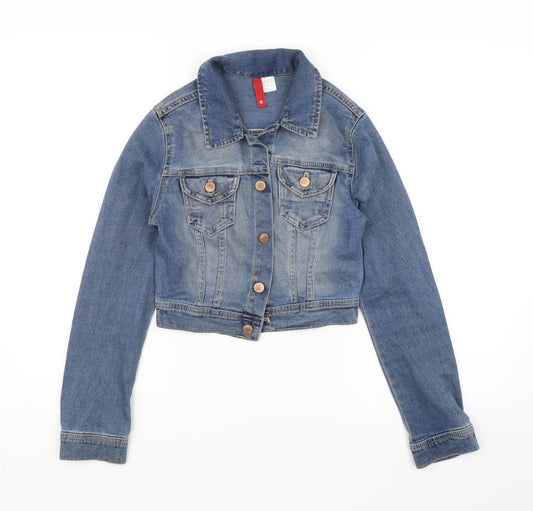 Womens UK Size 6 Divided Blue Jacket