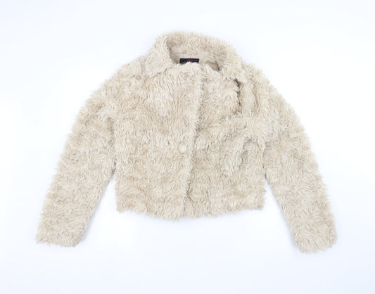 Womens UK Size 10 New Look White Jacket