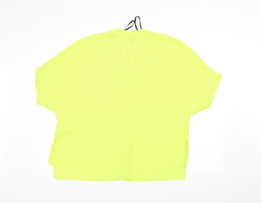 Primark Womens Yellow Basic T-Shirt Size 14