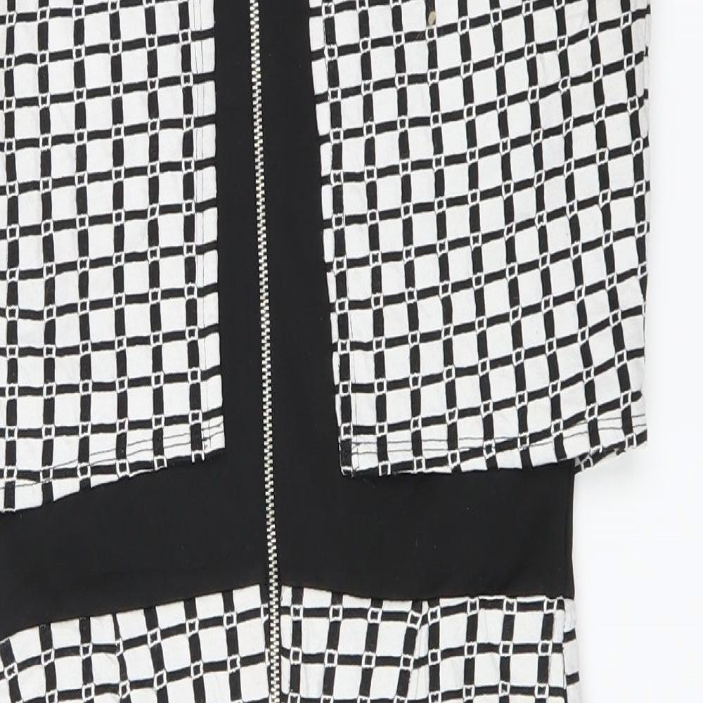 Miss Selfridge Womens White Floral Pencil Dress Size 6