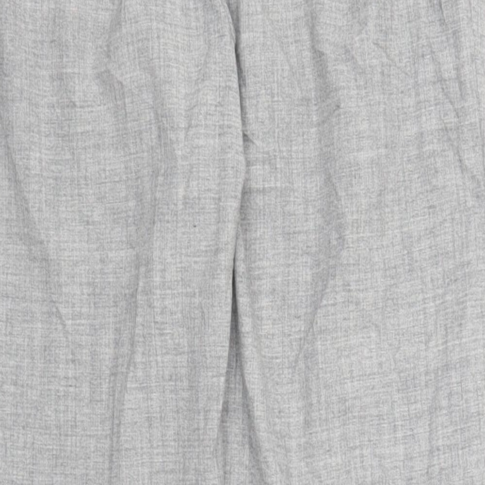 Womens UK Size 8 Papaya Regular Fit Capri Grey Trousers