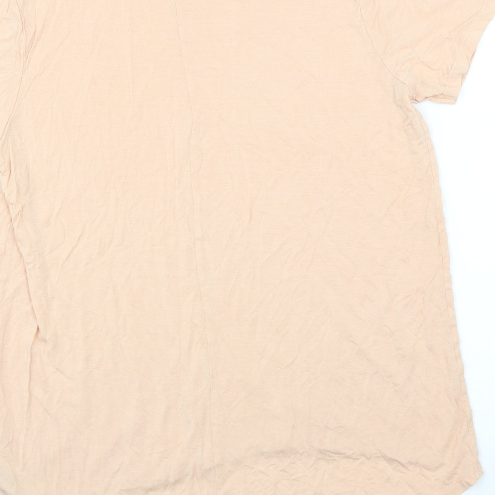 Primark Womens Beige Basic T-Shirt Size S