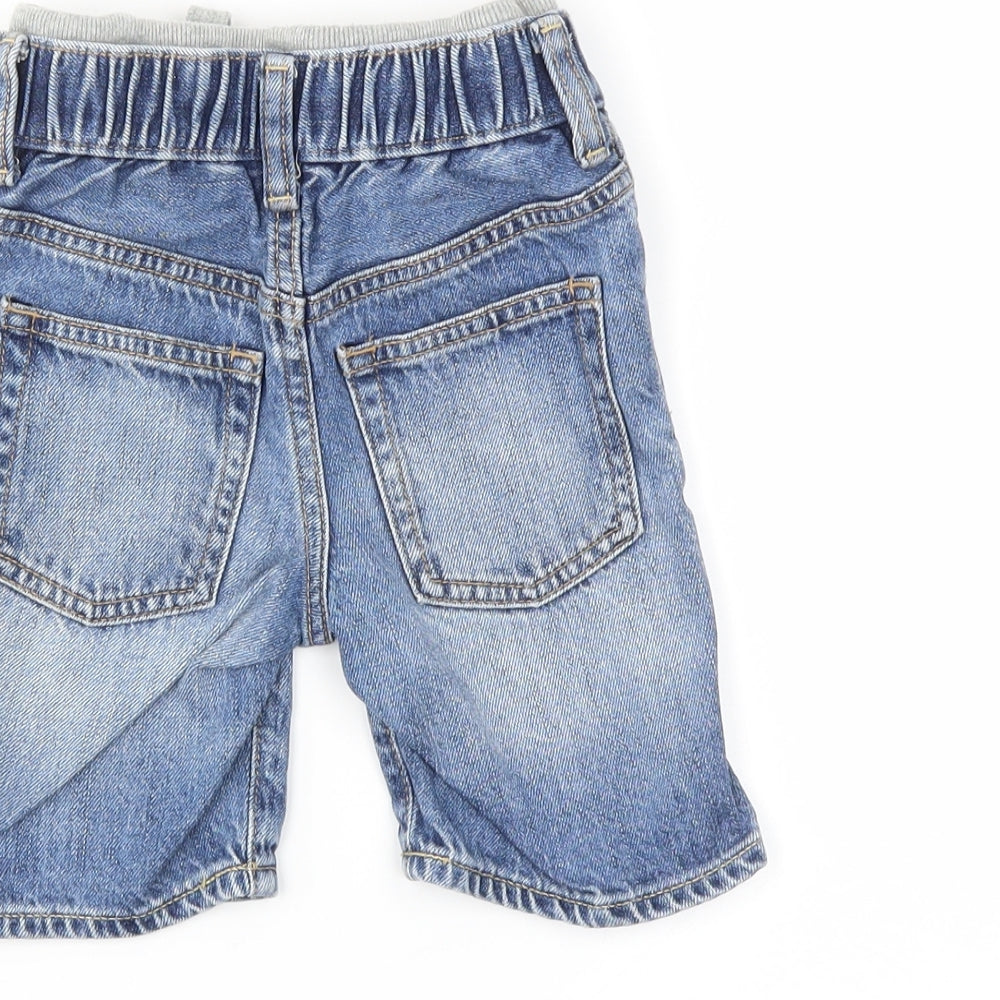 Gap Boys Blue Denim Bermuda Shorts Size 2 Years