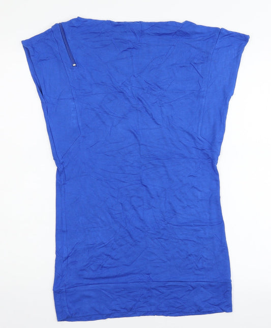TG Womens Blue Shift Size 12 - zip shoulder