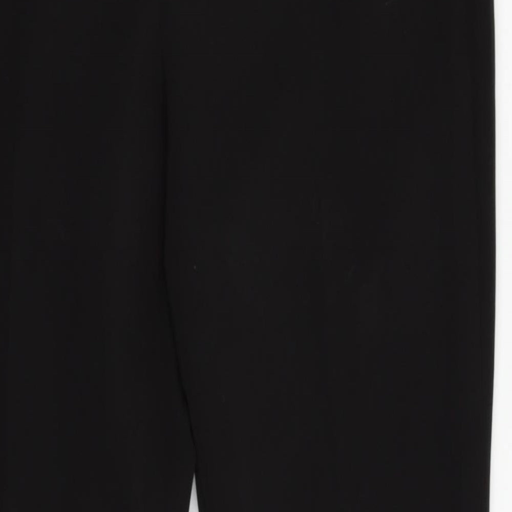 Jasmine & Juliana Womens Black Dress Pants Trousers Size 12 L26 in