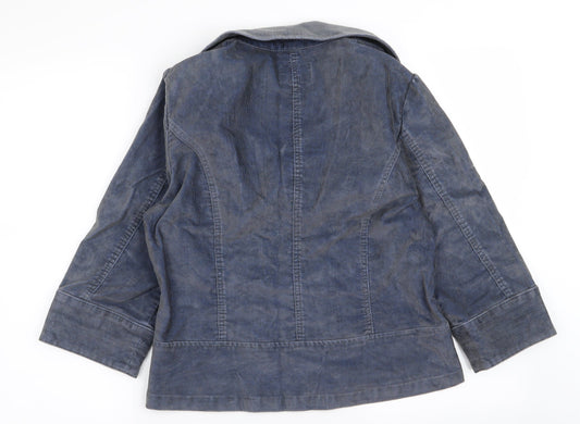 Womens UK Size 16 peruna Blue Jacket