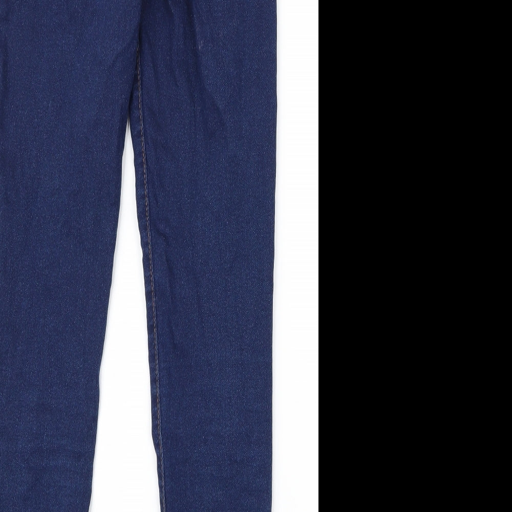 Primark Womens Blue Skinny Jeans Size 6 L26 in