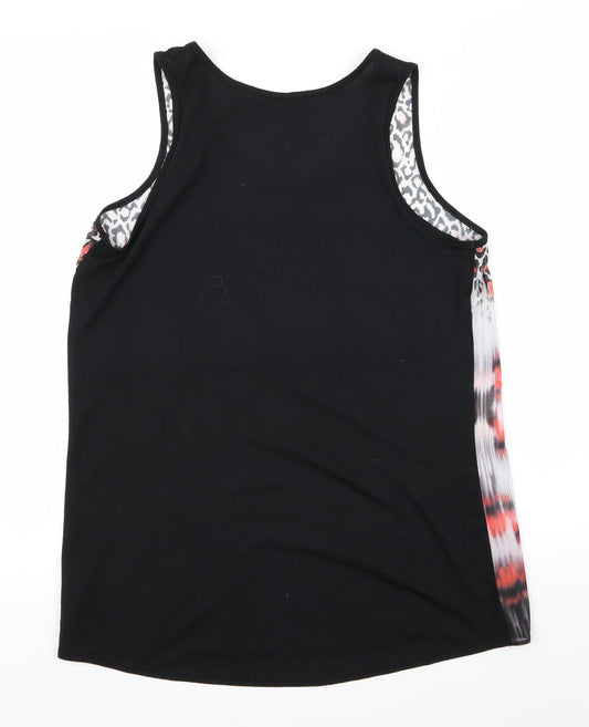 F&F Womens Beige Floral Basic Blouse Size 10