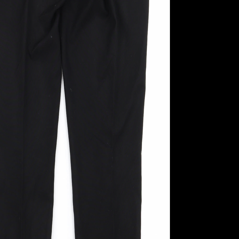 New Look Womens Black Trousers Size 14 L26 in