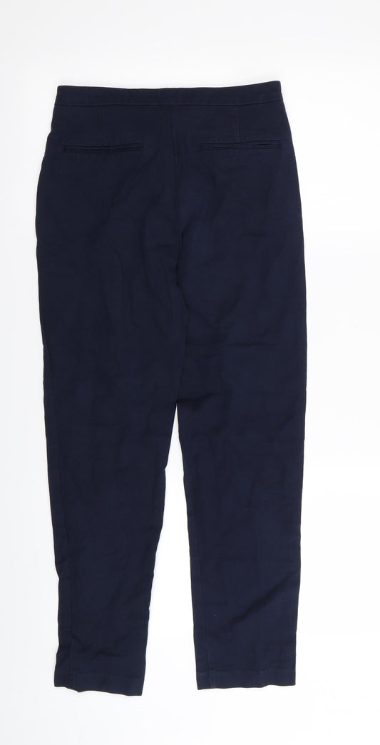 F&F Womens Blue Trousers Size 6 L26 in