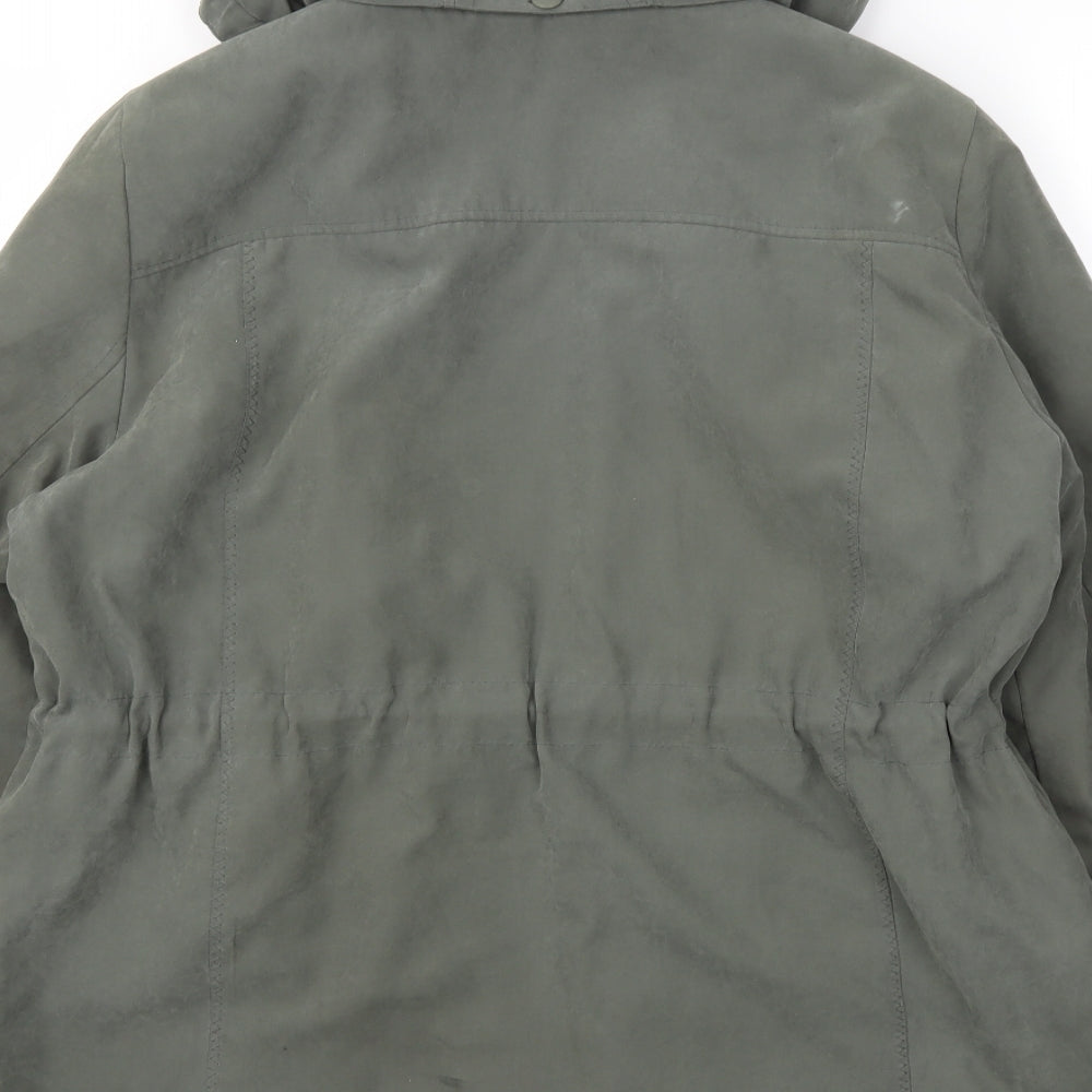 BM Womens Gold Jacket Coat Size M