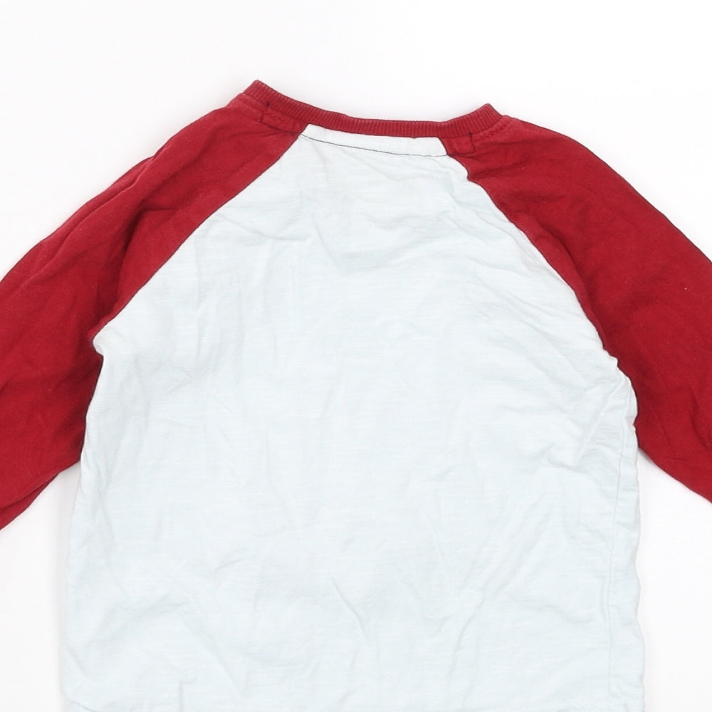 George Boys Blue Basic T-Shirt Size 9-12 Months - number 1 champion