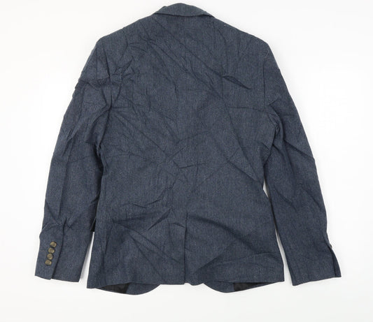 Topman Mens Blue Jacket Blazer Size 36