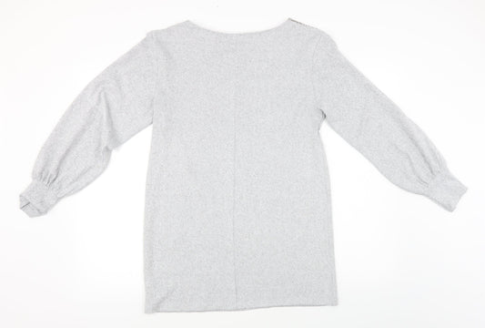 Marks and Spencer Womens Grey Jumper Dress Size 10