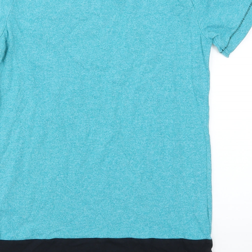 F&F Girls Blue Basic T-Shirt Size 8-9 Years