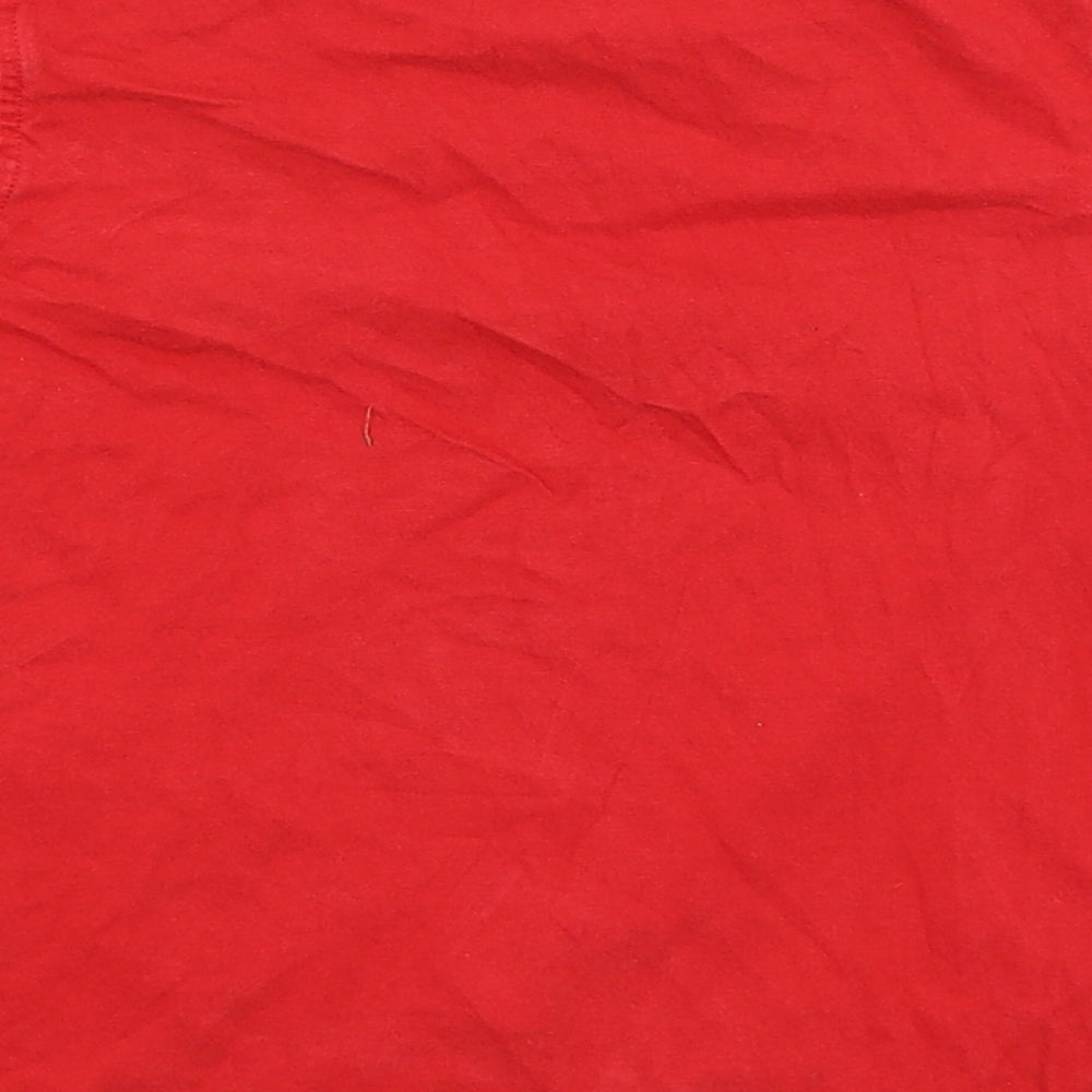 George Boys Red Basic T-Shirt Size 6-7 Years - Champion