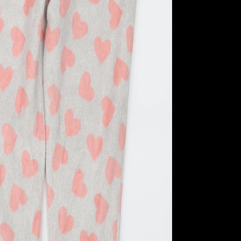 Marks and Spencer Womens Grey Geometric Lounge Pants Size 12