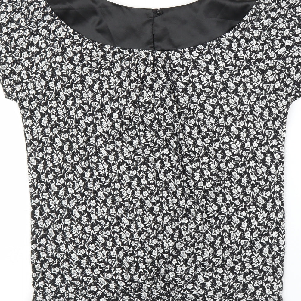 Womens UK Size M ORSAY Black Basic Blouse