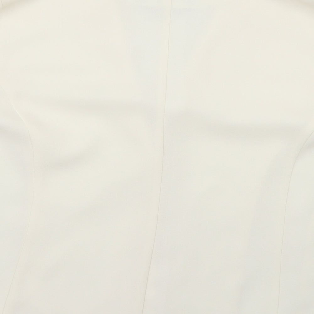 BM Womens Ivory Jacket Blazer Size 20