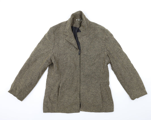 Womens UK Size 16 Klass Brown Jacket