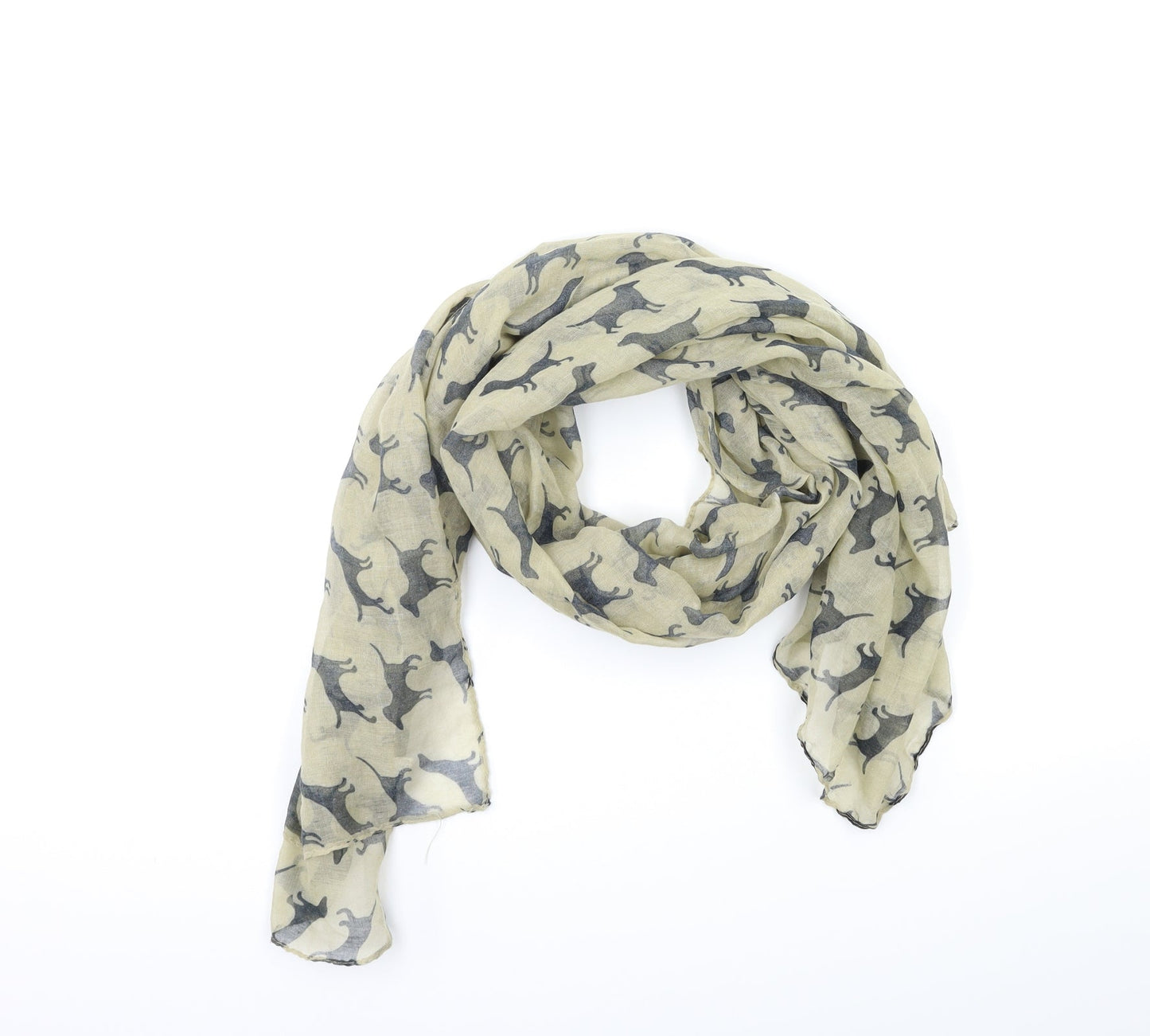 Preworn Womens Beige Scarf