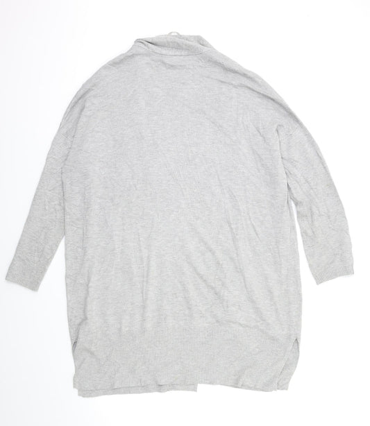 Atmosphere Womens Grey Knit Cardigan Jumper Size 14