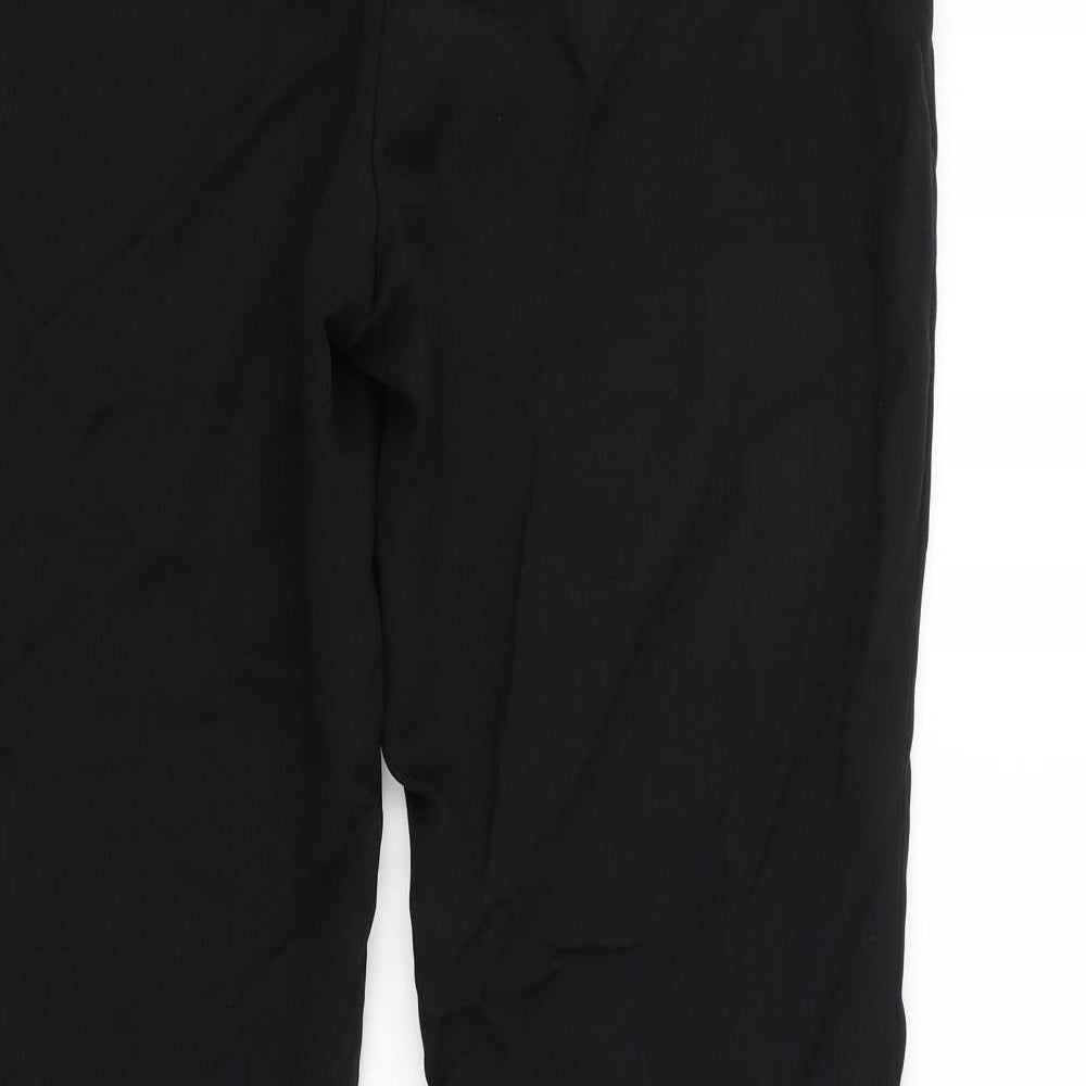 TU Womens Black Trousers Size 14 L25 in