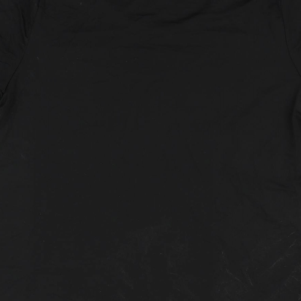 Womens UK Size L incorporatewear Black Basic Blouse