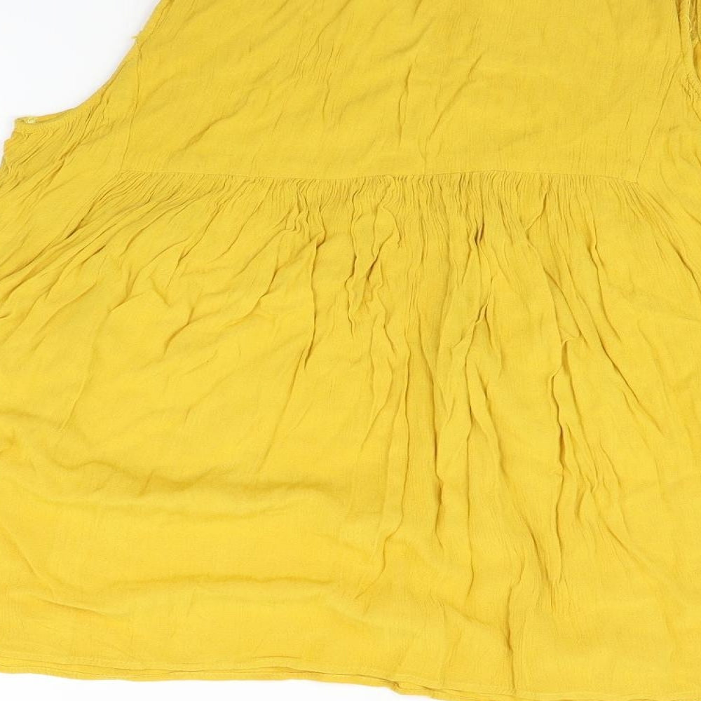 F&F Womens White Fit & Flare Size 14