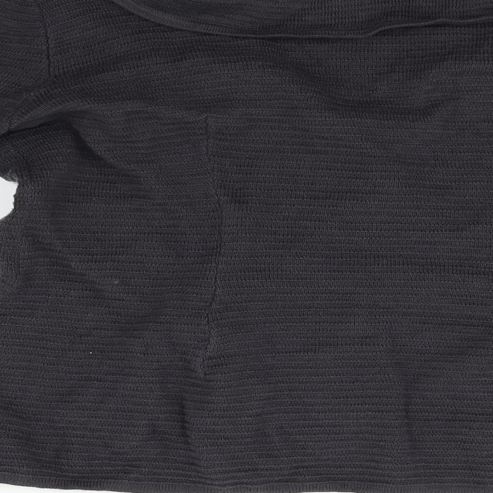 wdny Womens Grey Cardigan Jumper Size XL