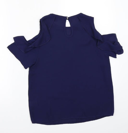 Primark Womens Blue Basic T-Shirt Size 6